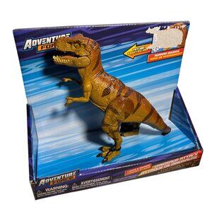 Adventure Force Dinosaur Attack 9" Poseable Dinosaur W/Roaring Sounds & Lights